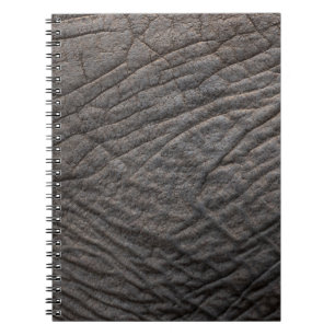 Elephant skin texture pachyderm notebook