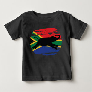 Elephant South Africa Safari Vintage Baby T-Shirt