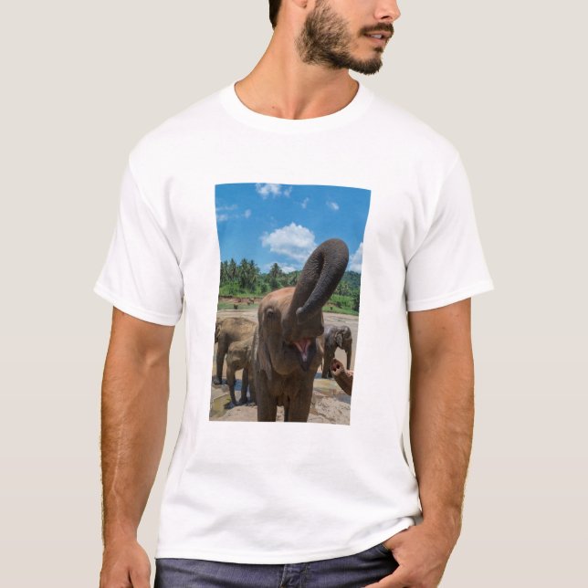 Elephant Sri Lanka T-Shirt (Front)