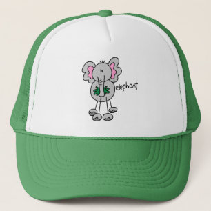 Elephant Stick Figure Hat