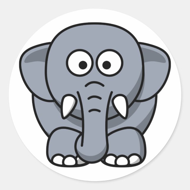Elephant Stickers (Front)