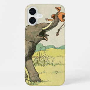 Elephant Story Book Drawing iPhone Case