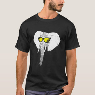 Elephant sunglasses party elephant love elephant l T-Shirt