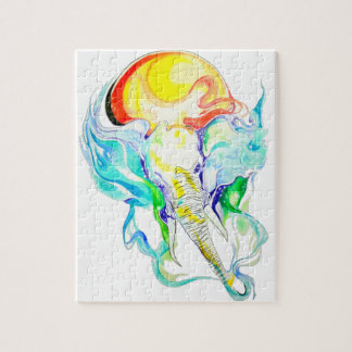 elephant sunshine jigsaw puzzle