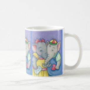 Elephant Sweethearts Valentine Love MUG *Customise