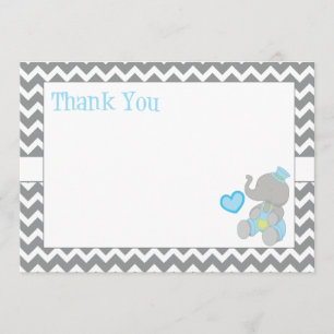 Elephant Thank You Card