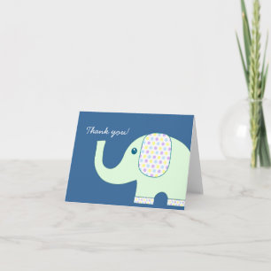 Elephant Thank You Cards, YB Card