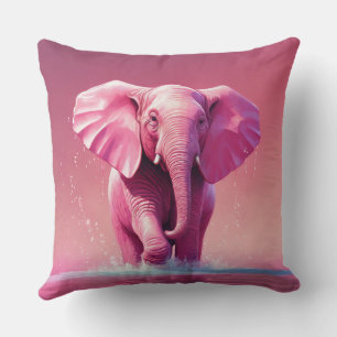 Elephant Throw Pillow