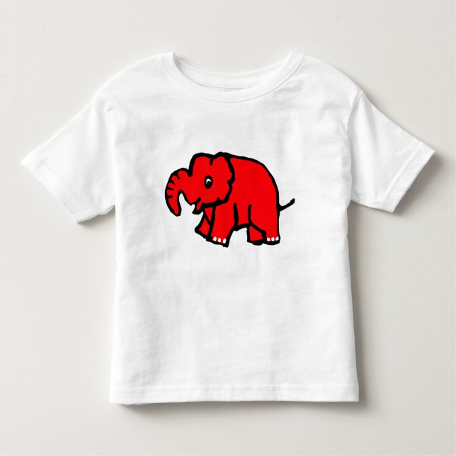 Elephant Toddler T-Shirt (Front)