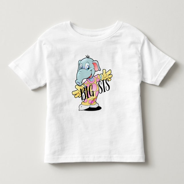 Elephant Toddler T-Shirt (Front)