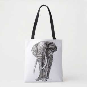 Elephant Tote Bag