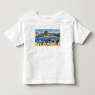 Elephant Train and Federal Bldg, CA Worlds Fair Toddler T-Shirt