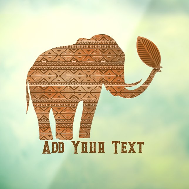 Elephant Tribal Art Design (Sheet 3)