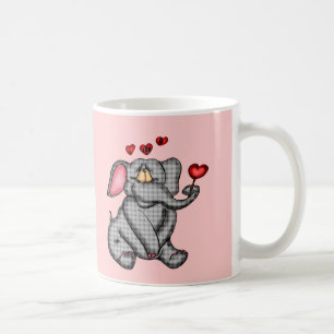 Elephant Valentine T-shirts and Gifts Coffee Mug