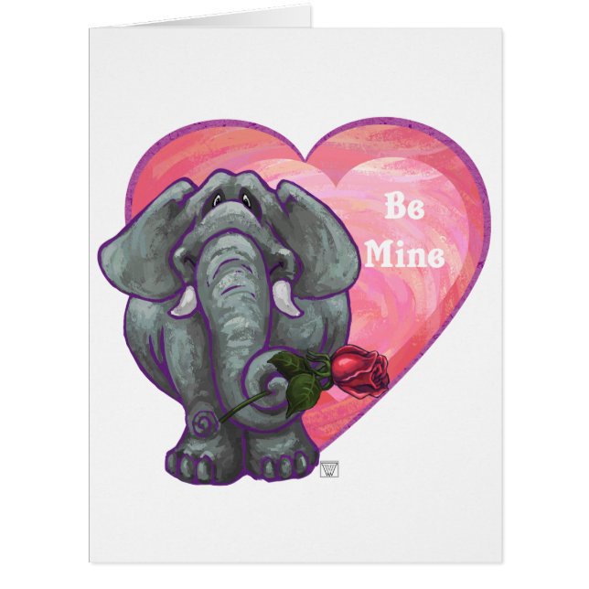 Elephant Valentine's Day (Front)