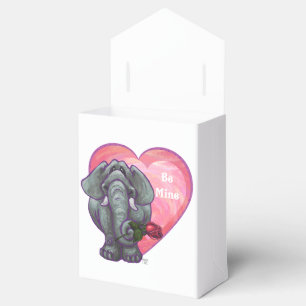 Elephant Valentine's Day Favour Box