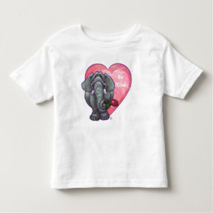 Elephant Valentine's Day Toddler T-Shirt