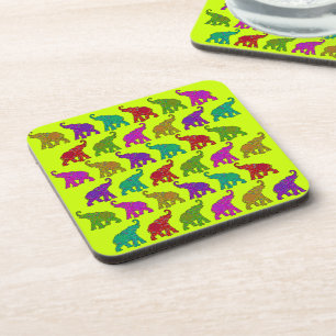 Elephant Walk pattern tiles design Coaster