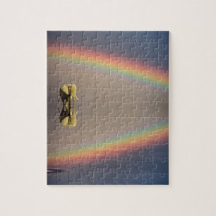 Elephant, Water & Rainbow, Kenya Jigsaw Puzzle