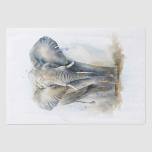 Elephant Watercolor Tissue Paper