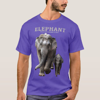 Elephant Wildlife Conservation T-Shirt