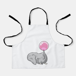 Elephant with Balloon Apron