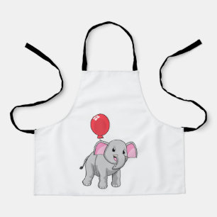 Elephant with Balloon Apron