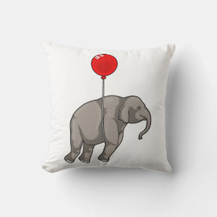 Elephant with Balloon Cushion