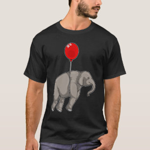 Elephant with Balloon T-Shirt