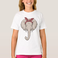Elephant with Bandana