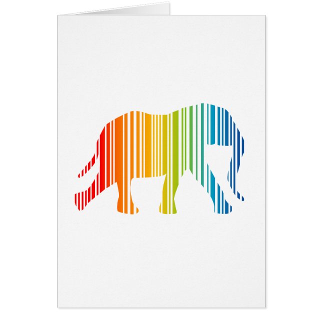 Elephant with Colour Bar Code (Front)