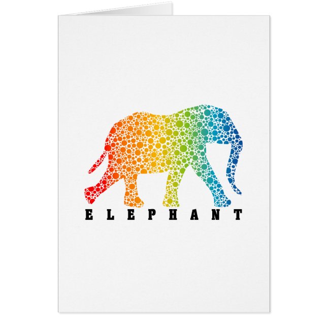 Elephant with Colours (Front)