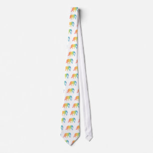 Elephant with Dots Tie