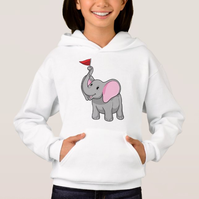 Elephant with Flag (Front)