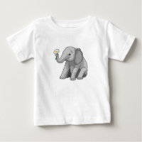Elephant with Flower