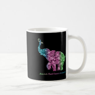 Elephant With Flower Metastatic Breast Cancer Awar Coffee Mug