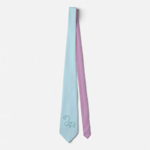 Elephant with heart one line + ypur backgr. tie