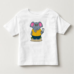 Elephant with Mobile Toddler T-Shirt