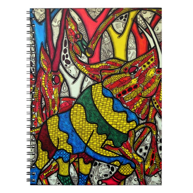 Elephant world notebook (Front)