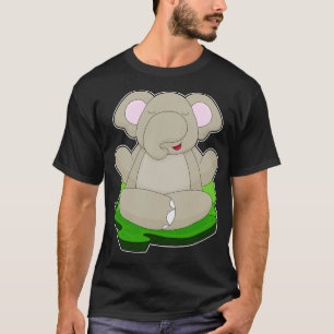Elephant Yoga Fitness Meditation T-Shirt