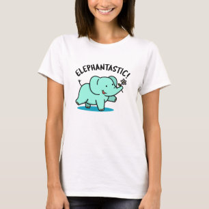 Elephantastic Funny Elephant Pun T-Shirt