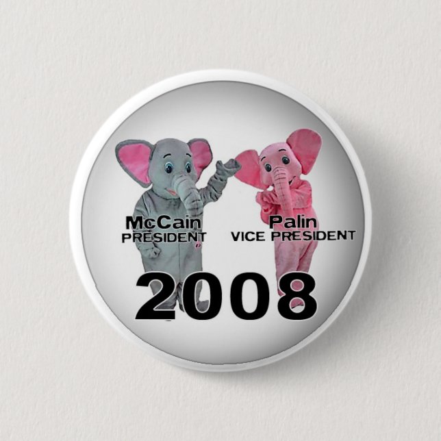 Elephantcandidates 6 Cm Round Badge (Front)