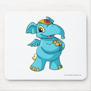 Elephante Blue Mouse Pad