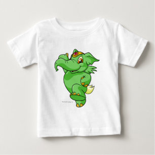 Elephante Green Baby T-Shirt