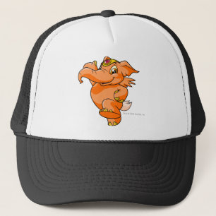 Elephante Orange Trucker Hat