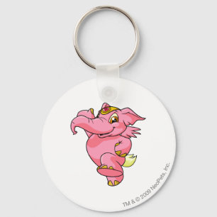 Elephante Pink Key Ring