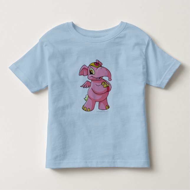 Elephante Pink Toddler T-Shirt (Front)