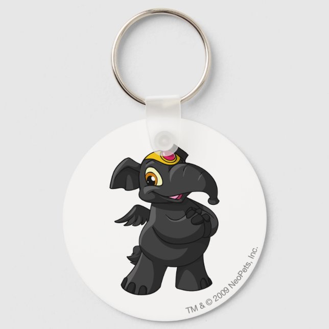 Elephante Shadow Key Ring (Front)