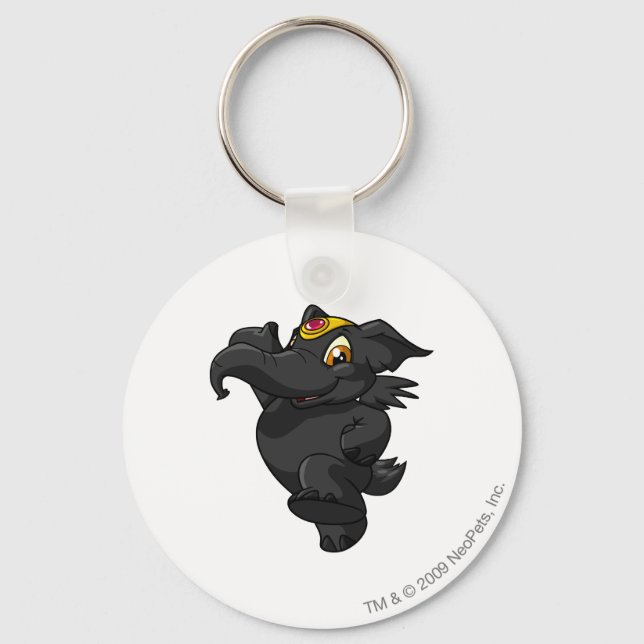 Elephante Shadow Key Ring (Front)