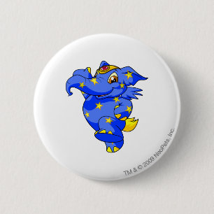 Elephante Starry 6 Cm Round Badge